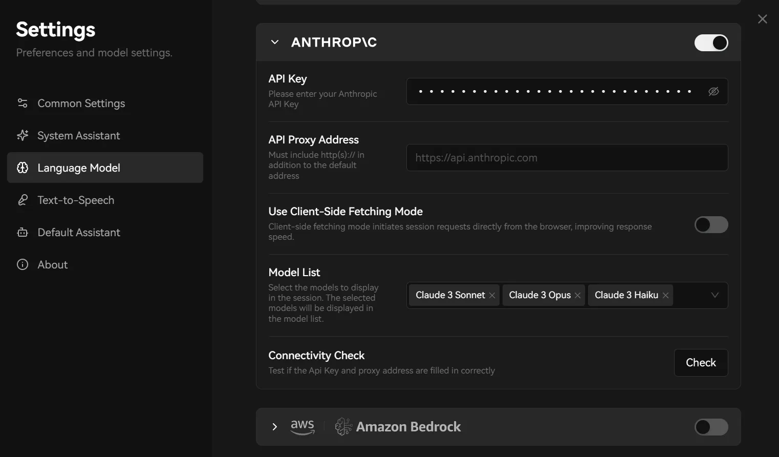 Enter API Key